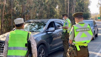 Provincia de Biobío tendrá 49 puntos de fiscalización durante Semana Santa