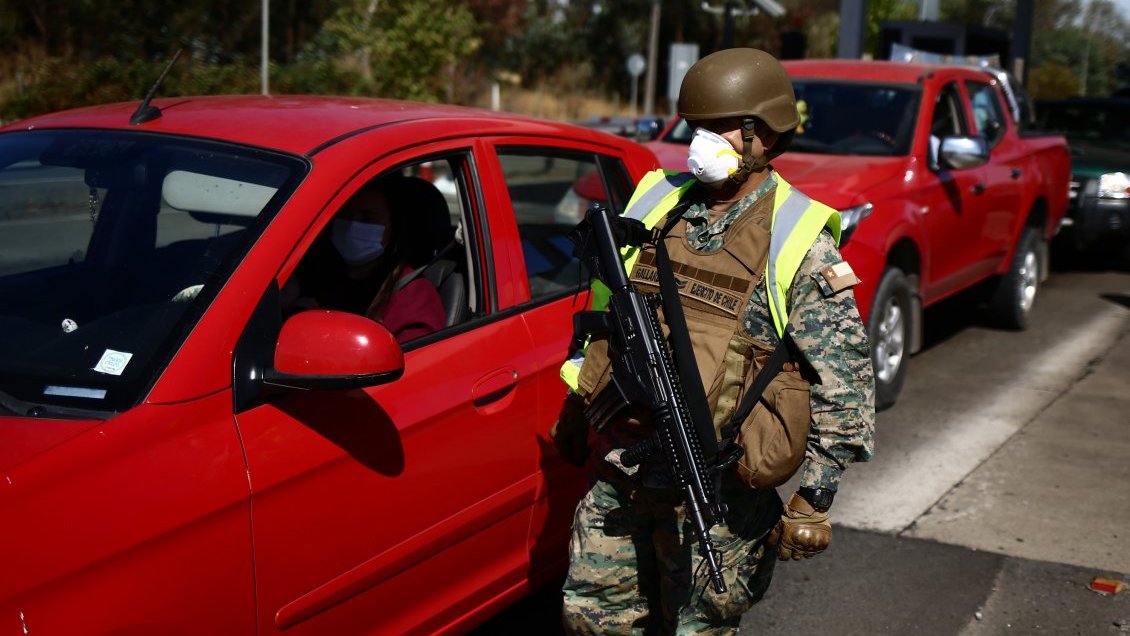 Sumaron 108 barreras para evitar evasión del cordón sanitario en Chillán