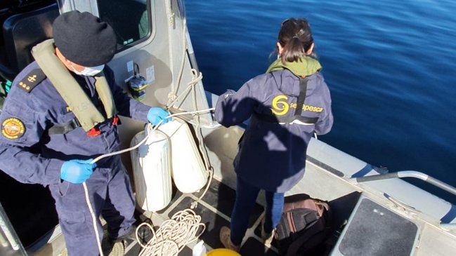 Sernapesca verifica manejo de mortalidad en Centro de Cultivo en Chiloé