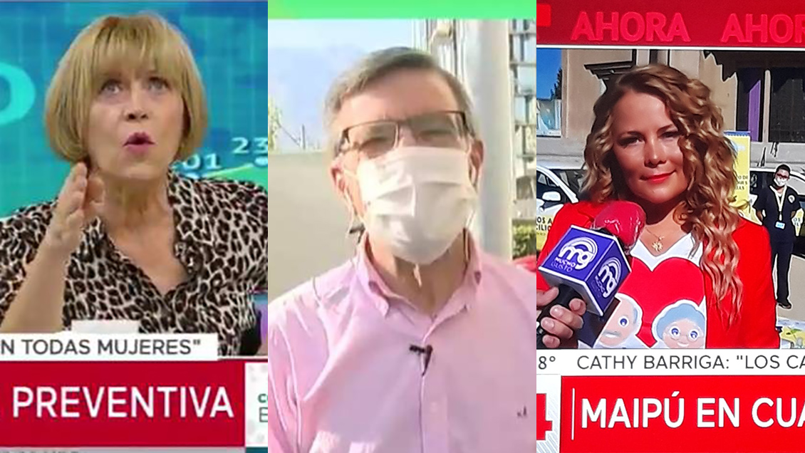 ¿Cuáles son los alcaldes que más han aparecido en matinales?