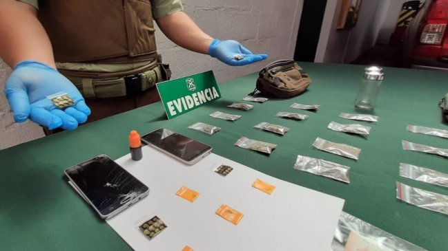 Carabineros detiene a sujeto acusado de vender drogas por redes sociales en Calama