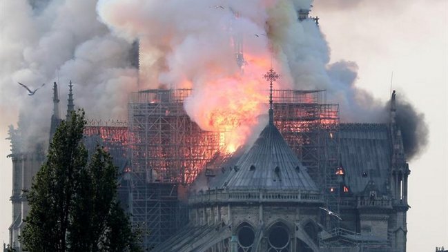 Macron confirmó objetivo de reconstruir Notre Dame en cinco años
