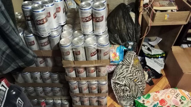 Carabineros desbarató local clandestino de venta de bebidas alcohólicas en Copiapó