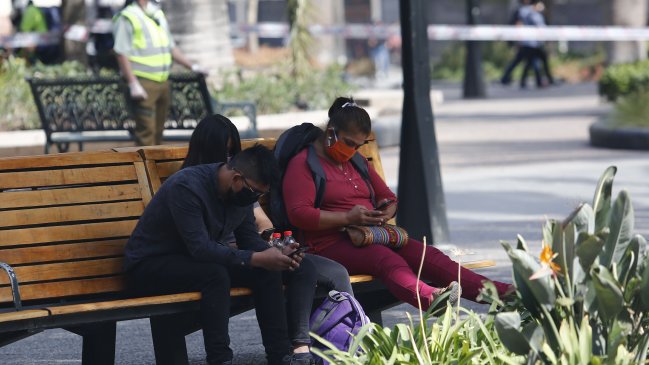 Mujer infectada salió 