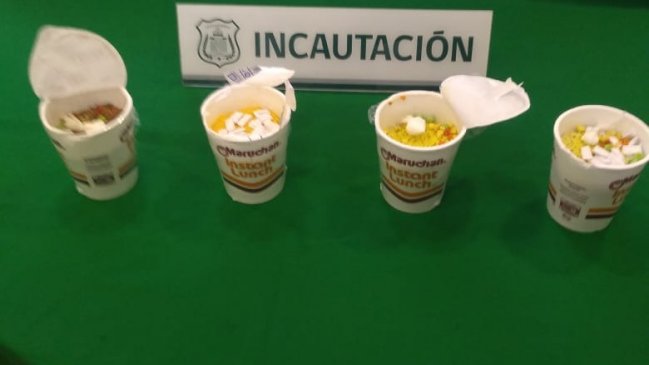 Madre ingresó sopas instantáneas con 