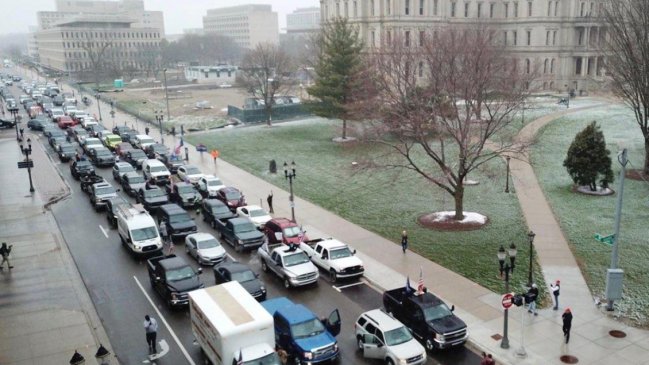 Protestas se extienden por EE.UU. contra la cuarentena