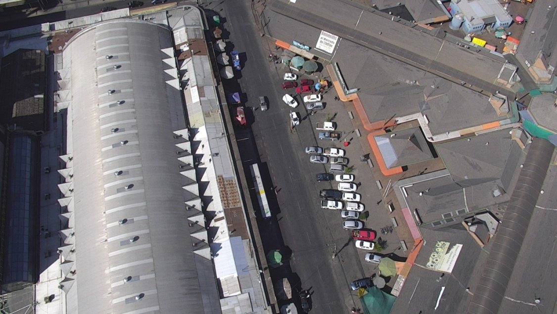 Con un dron, Chillán vigila cumplimiento de la cuarentena