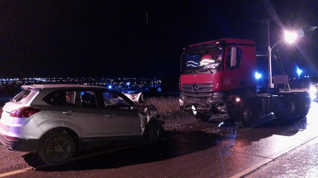 Accidente de tránsito dejó un fallecido en Puerto Natales