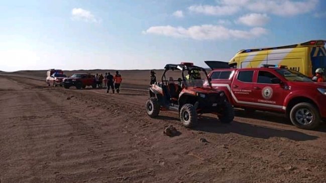 Joven murió tras volcar en una cuatrimoto en el Parque Nacional Cerro Moreno
