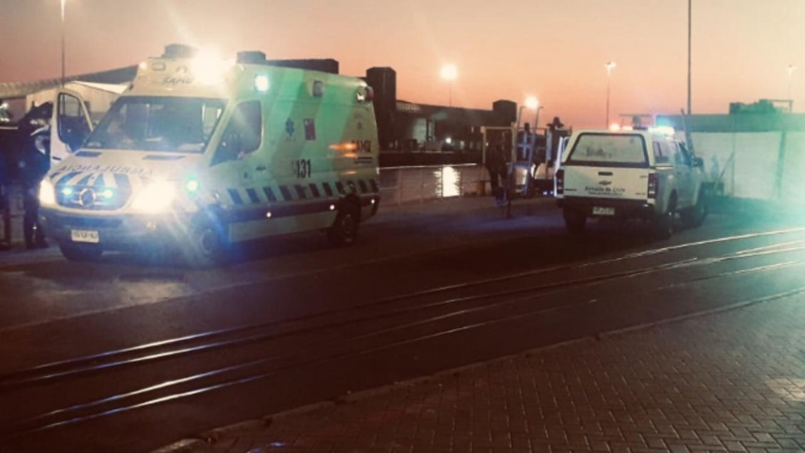 Hombre rescatado por la Armada en Antofagasta falleció en el Hospital Regional