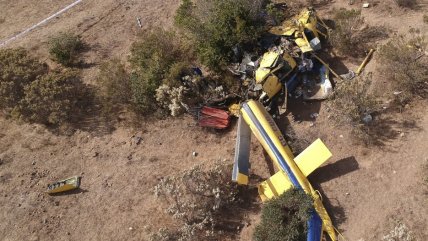   Peritos indagan causas del fatal accidente de un helicóptero en Curepto 