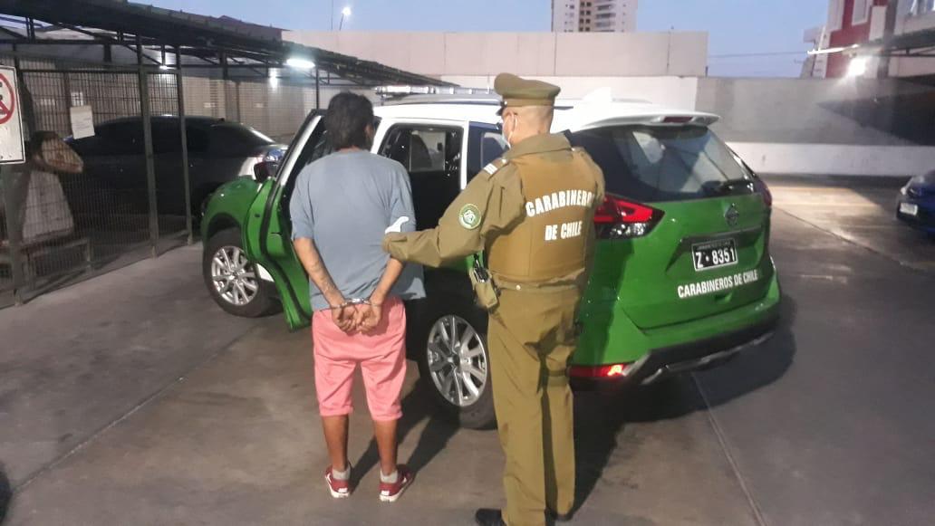 Incansable ladrón con 58 detenciones a su haber, fue sorprendido robando en toque de queda