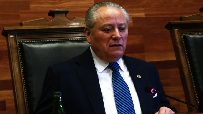 Iván Aróstica negó irregularidades durante su presidencia en el TC