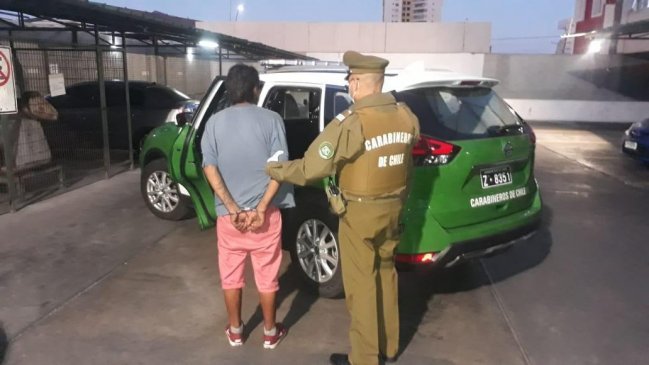 Incansable ladrón con 58 detenciones a su haber, fue sorprendido robando en toque de queda