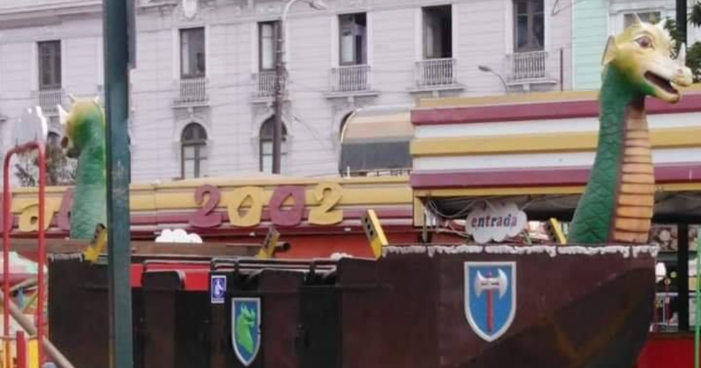 Los tradicionales juegos infantiles de la Plaza Simón Bolívar se despiden de Valparaíso