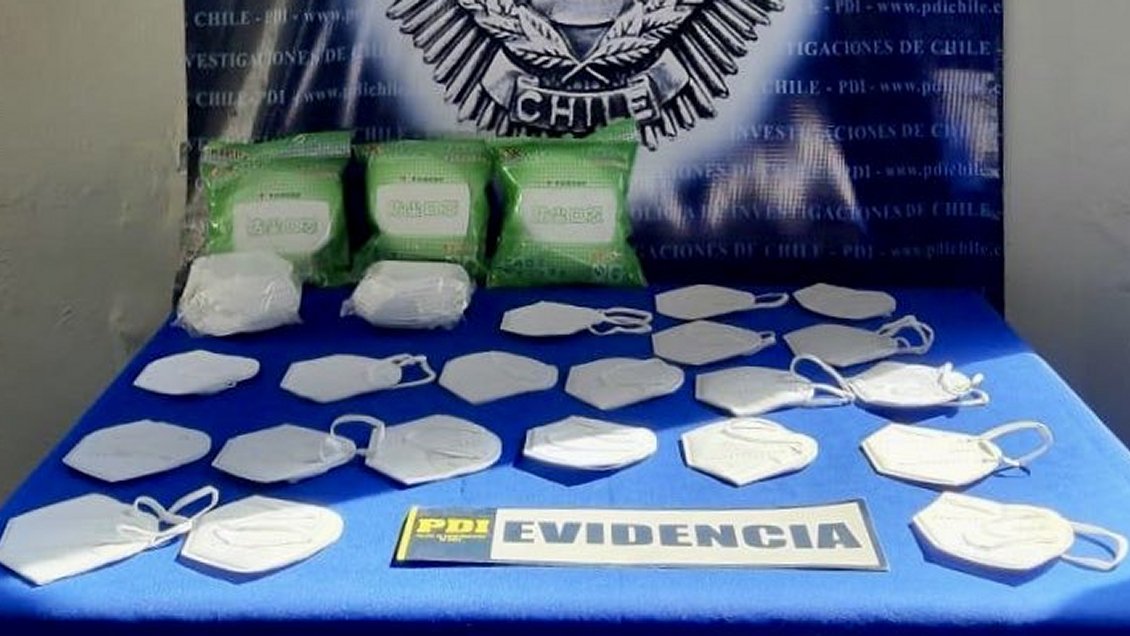 Hombre robó 300 mascarillas y las vendía por internet