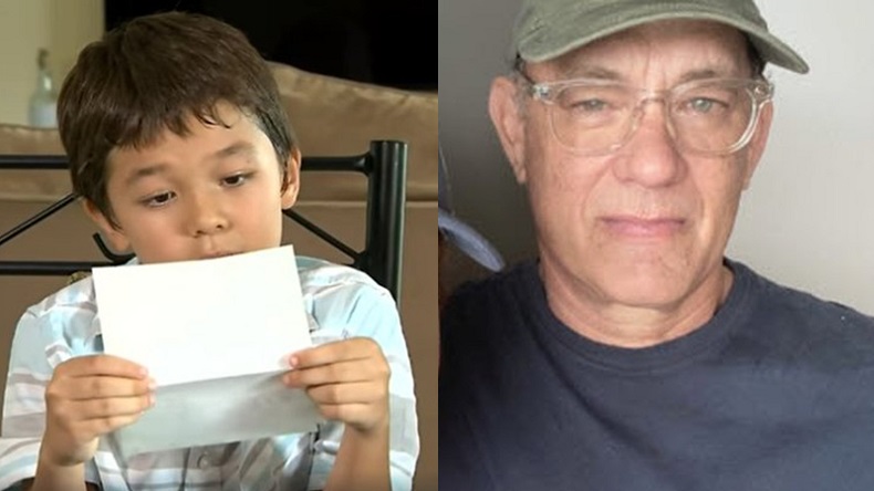 Niño sufría bullying por llamarse Corona y Tom Hanks lo sorprendió: 