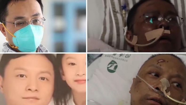 ¿Por qué médicos chinos con Covid-19 se ennegrecieron?