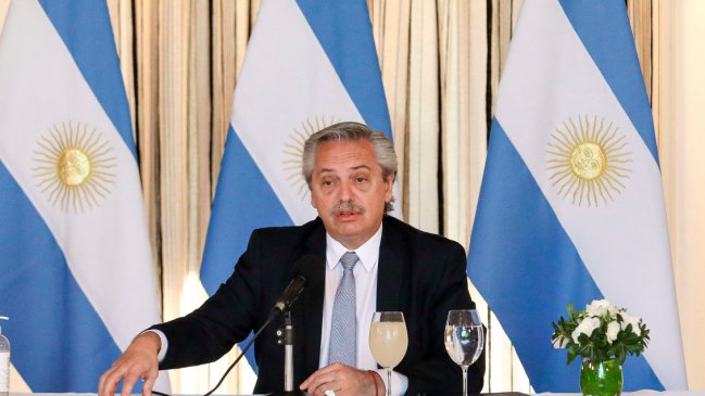 Alberto Fernández llamó a la unidad de la oposición chilena para 