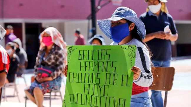 Más 300 bolivianos albergados en Iquique retornan a su país este lunes