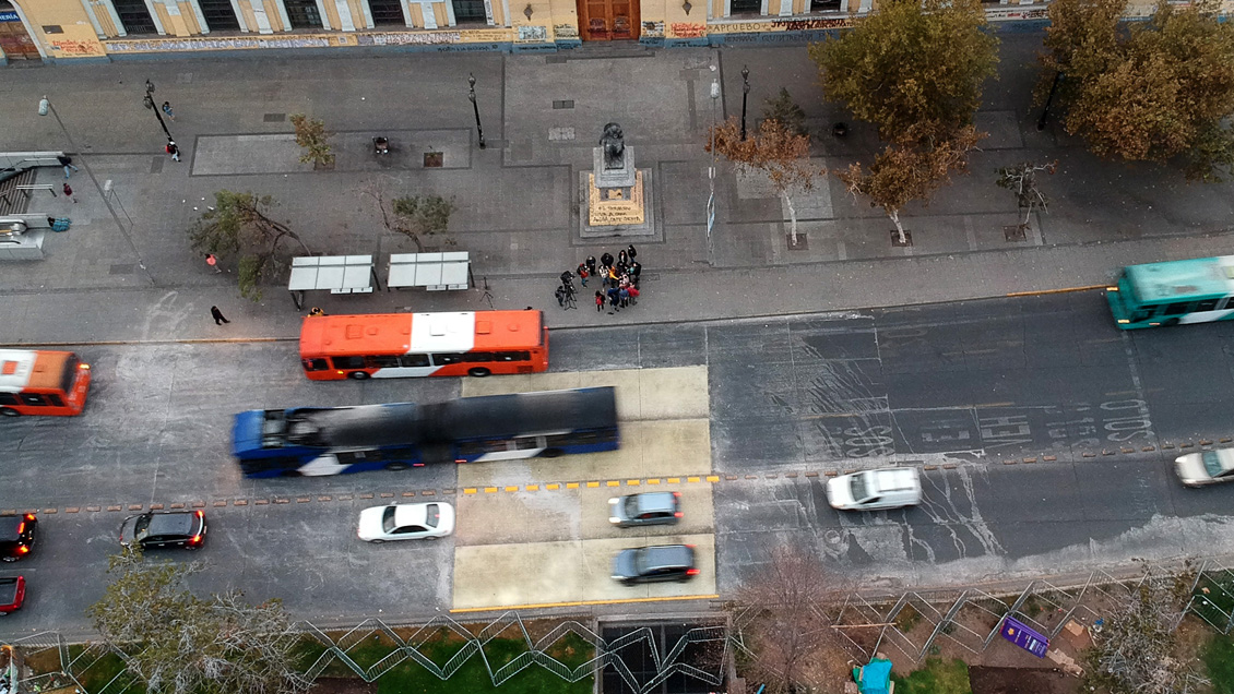 Este lunes se reabrió la Alameda tras reparación de socavón