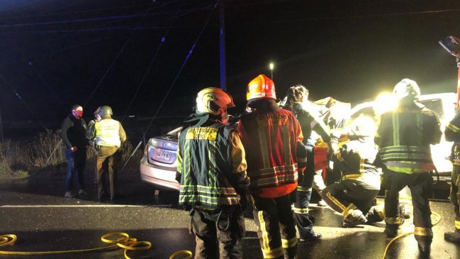 Accidente dejó una persona fallecida en ruta que une Puerto Montt y Alerce