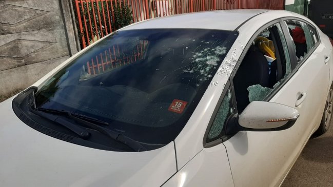 Civil fue baleado cuando circulaba en su auto en Tirúa