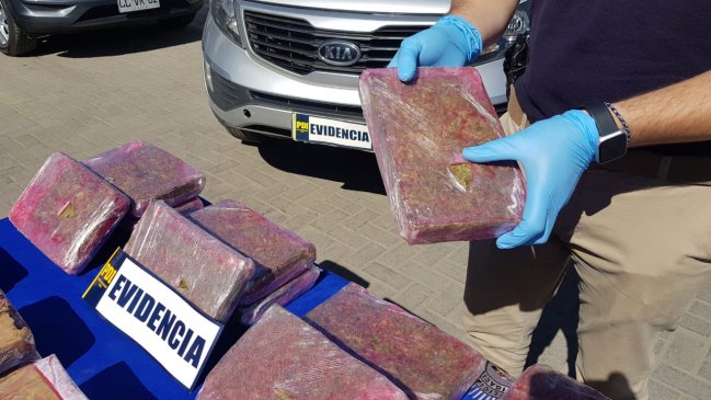 PDI desbarató banda que transportaba drogas desde Iquique a Copiapó y Santiago