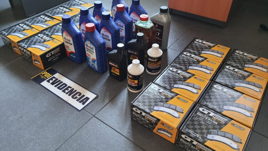 Sujeto fue detenido en Arica mientras vendía artículos robados en plena cuarentena