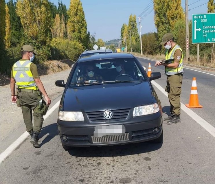 Activan 25 controles en rutas de Ñuble para evitar viajes a segundas viviendas o turismo