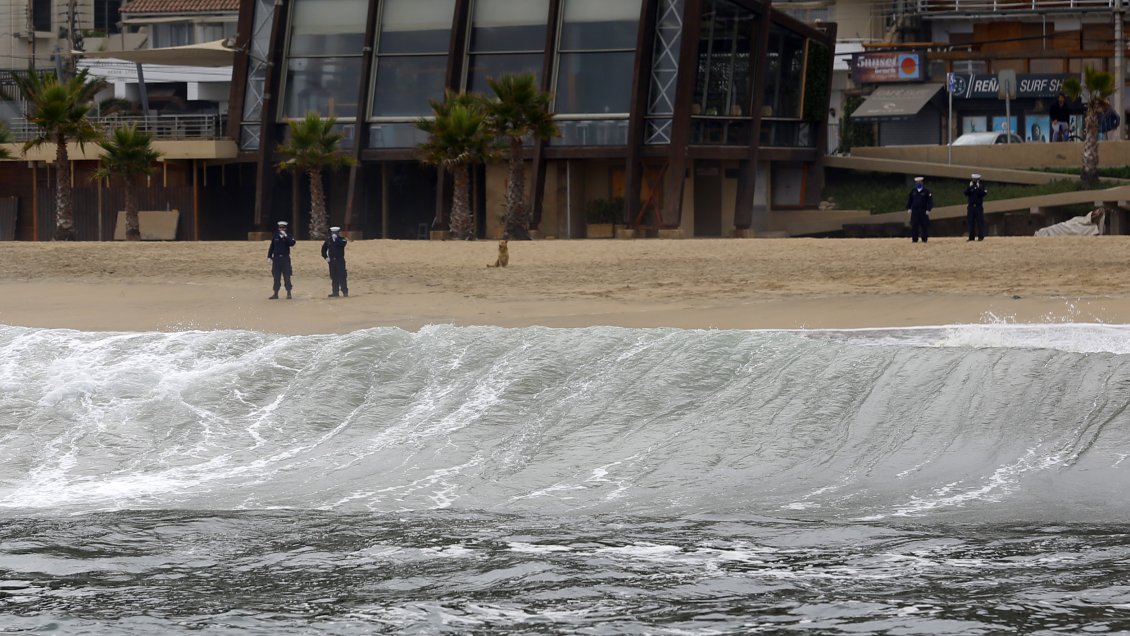 Olas de cuatro metros tendrán marejadas este fin de semana largo