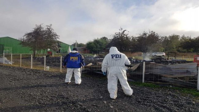 Ataque incendiario dejó pérdidas millonarias en empresa piscicultura de Freire