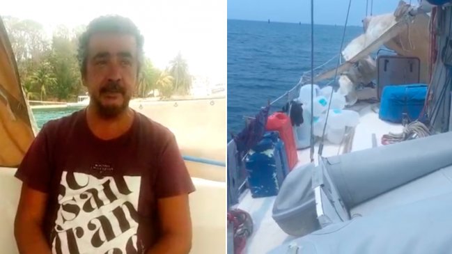 Chileno varado en Honduras volverá al país navegando y pide ayuda al Gobierno