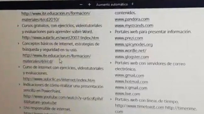 Sitio educativo recomendado por el Mineduc se transformó en 