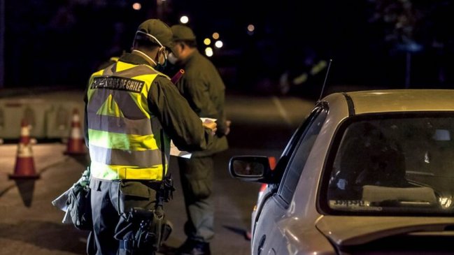 Carabineros detuvo a 96 personas en una semana por infringir la cuarentena en Angol y Victoria