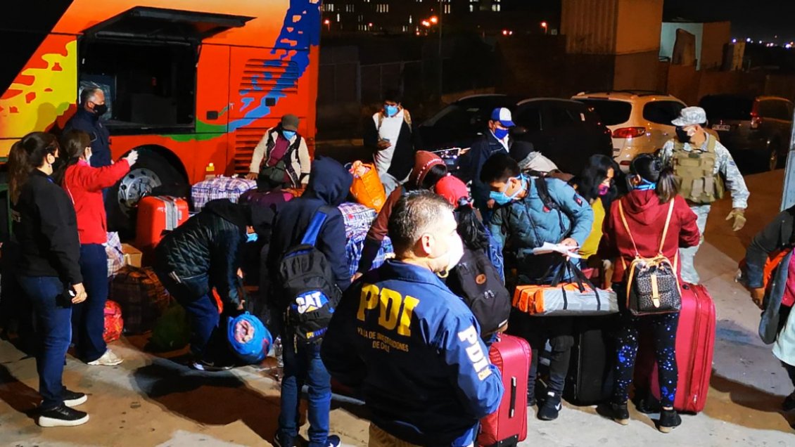 “Operación Retorno” terminó en Antofagasta con repatriación de bolivianos