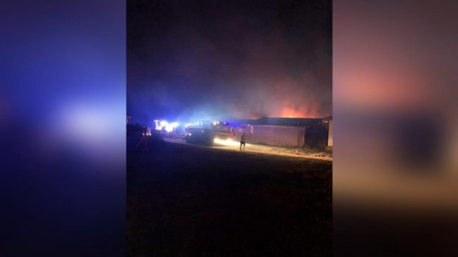 Incendio consumió casa parroquial de Iglesia de Alcones