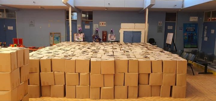 Entregan otras 2.000 cajas de mercadería a familias de Arica afectadas por Covid-19