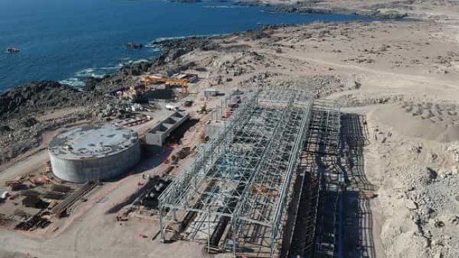 Planta desaladora de Caldera paralizó obras por caso positivo de Covid-19