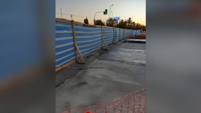 Obras en eje vial República de Chile-Escrivá de Balaguer presenta un 80% de avance