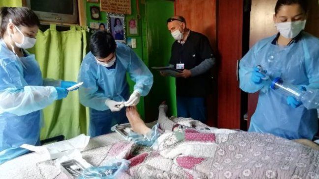 Autoridades fortalecen hospitalizaciones domiciliarias en O'Higgins