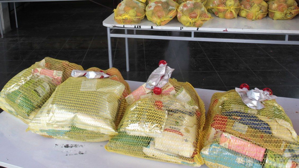 Intendente Guevara: Cajas de alimentos serán para los más desposeídos y para la clase media