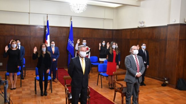 Inédita ceremonia en Ñuble: Nuevos abogados juraron vía online ante la Corte Suprema