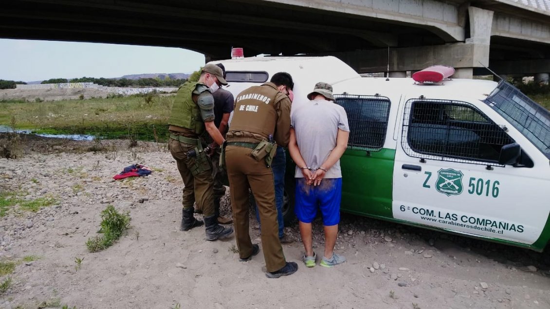 Tres detenidos por robar cables de cobre en La Serena