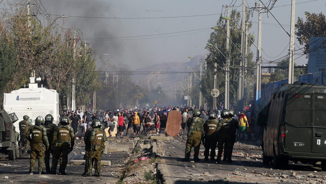 Intendente Guevara, molesto con protestas en El Bosque: 