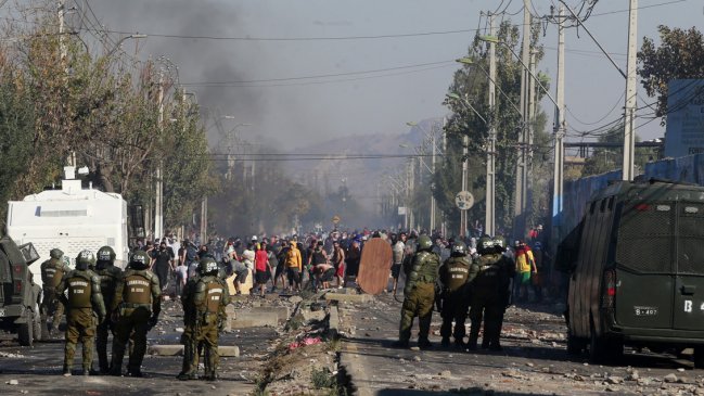 Intendente Guevara, molesto con protestas en El Bosque: 