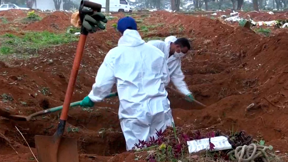 [Video] Los sepultureros viven extenuantes jornadas de trabajo en ...