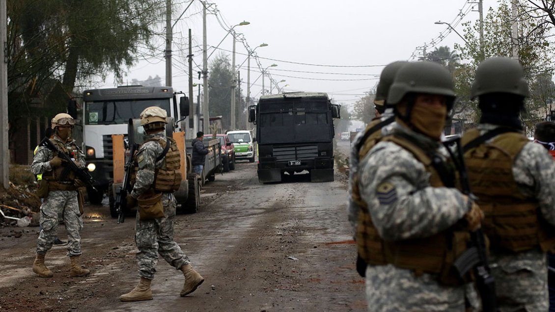 Gobierno se querelló contra detenidos por desórdenes en El Bosque
