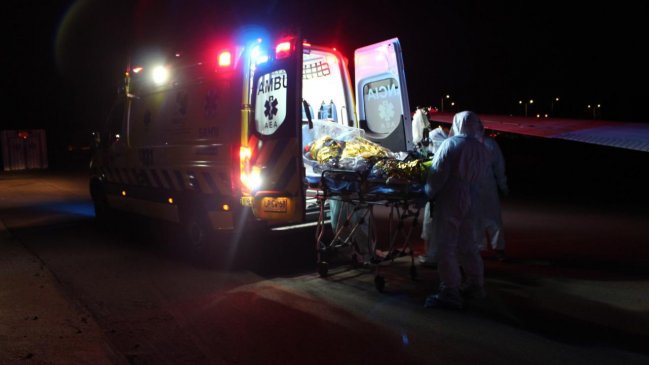 Pacientes críticos por Covid-19 fueron trasladados a Ovalle desde Iquique