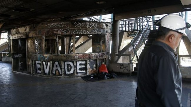 En prisión preventiva quedaron 2 imputados por daños en el Metro durante octubre